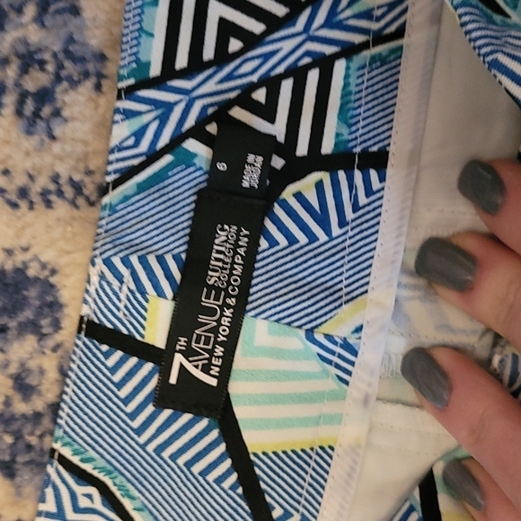 New York and Company sz 6 7th Ave suiting collection shorts new WS89 - Picture 3 of 4